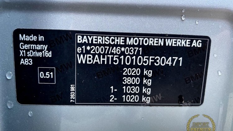 BMW S&eacute;rie X - X1 16d sDrive Muitos Extras