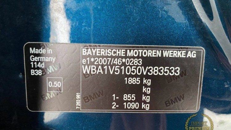 BMW S&eacute;rie 1 - 114 d